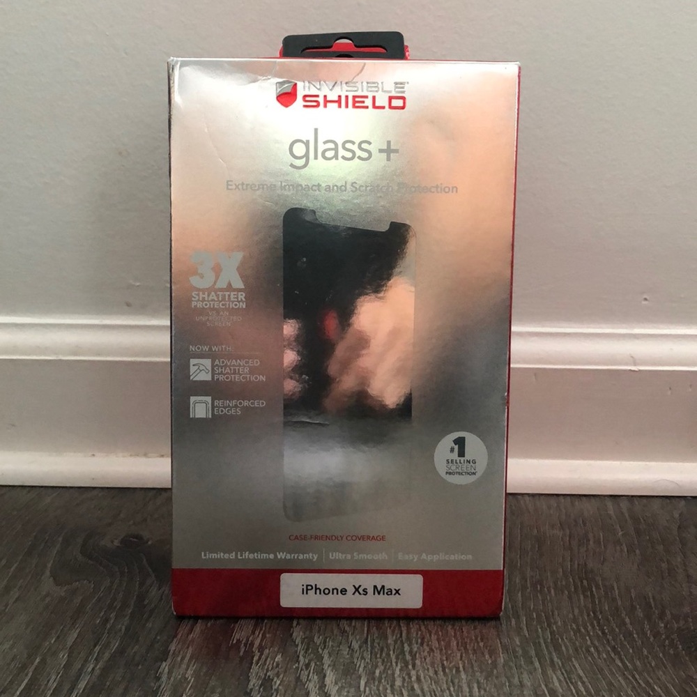 iPhone invisible shield Glass protector
